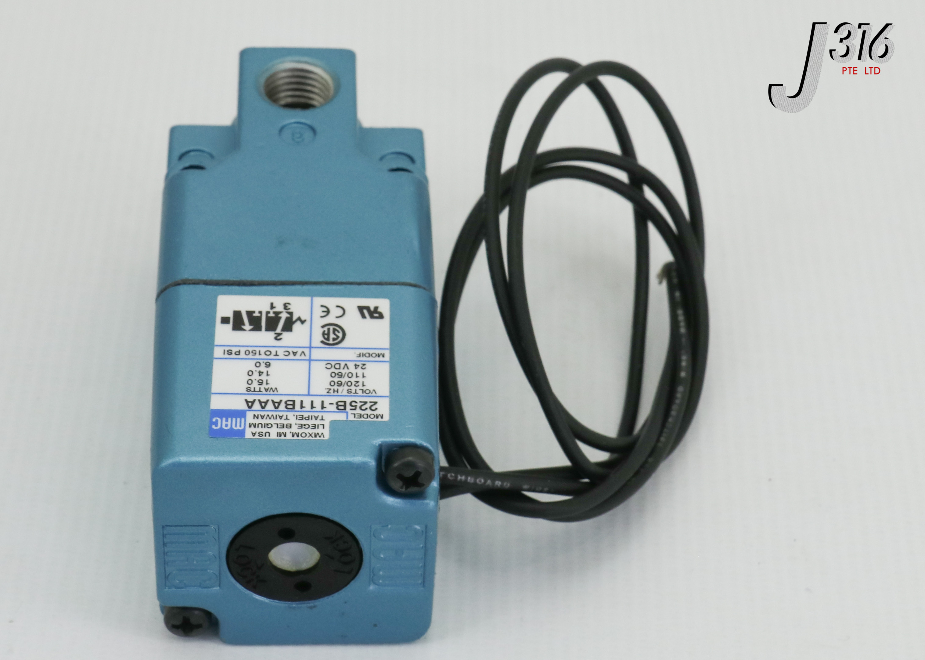 24055 MAC PNEUMATIC SOLENOID VALVE (NEW) 225B-111BAAA | eBay